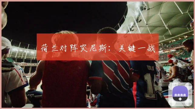 荷兰对阵突尼斯：关键一战